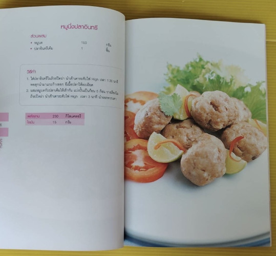 อาหารไมโครเวฟ ไขมันต่ำ  โดย อาจารย์ สุรางค์รัตน์ คัมภีรยส 6