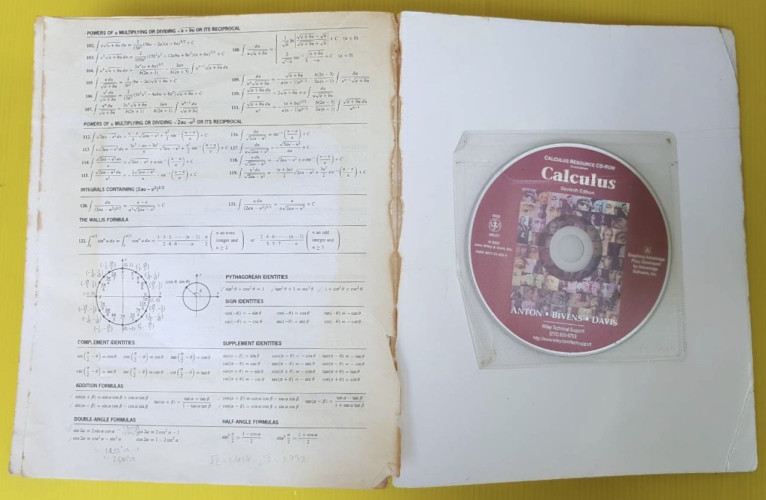 Calculus by anton bivens davis