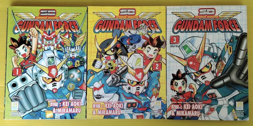 SD GUNDAM FORCE 3 เล่มจบ  ภาพ : KEI AOKI & MIKAMARU