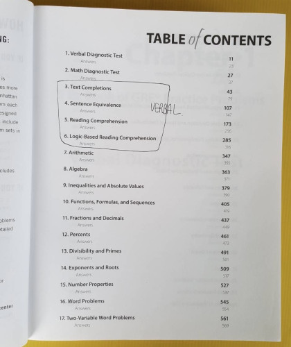 GRE 5lb. BOOK OF GRE PRACTICE PROBLEMS