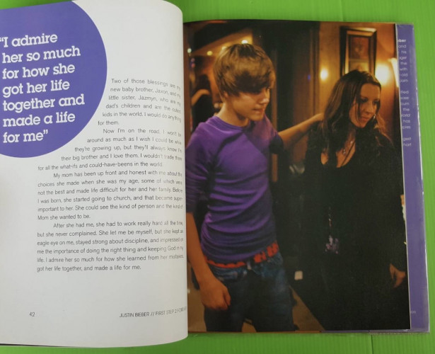 JUSTIN BIEBER First Step 2 Forever : My Story