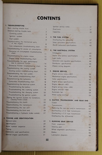 GLENN'S PEUGEOT REPAIR AND TUNE-UP GUIDE 403-404  BY HAROLD T. GLENN 2