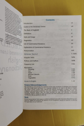 Collins COBUILD Advanced Learner's English Dictionary 3