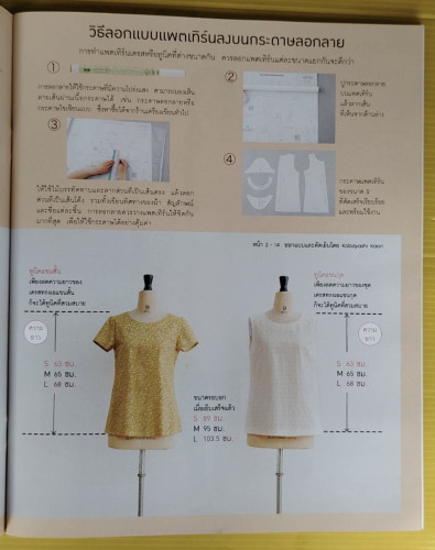 My First Dress มาตัดเดรสชุดแรกด้วยแพตเทิร์นสำเร็จรูปกัน  บัณฑิตา ธราภพ แปล 2