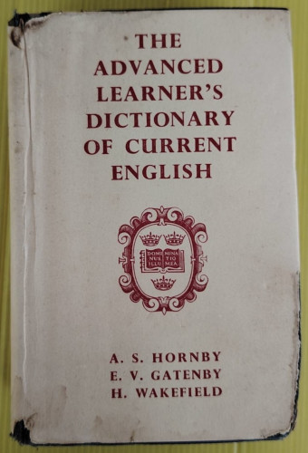 THE ADVANCED LEARNER'S DICTIONARY OF CURRENT ENGLISH
