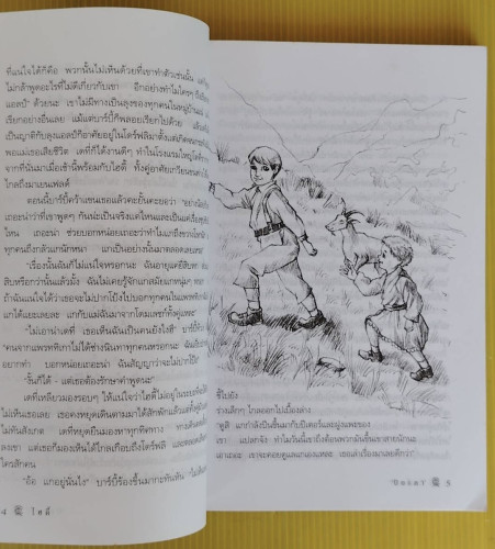 ไฮดี้  เขียนโดย โยฮันนา สไปรี แปลจากภาษาเยอรมันโดย ไอลีน ฮอลล์  ปิยะภา แปล 3