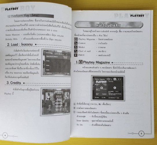 หนังสือบทสรุปเกม PLAYBOY THE MANSION 2