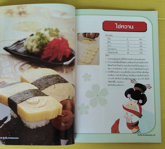 ข้าวปั้น ข้าวห่อสาหร่าย  โดย ไพโรจน์ ลิ้มสกุล 5