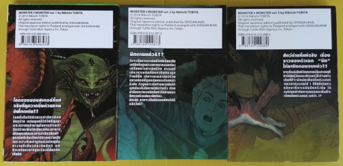 MONSTER X MONSTER 3 เล่มจบ by Nikiichi TOBITA