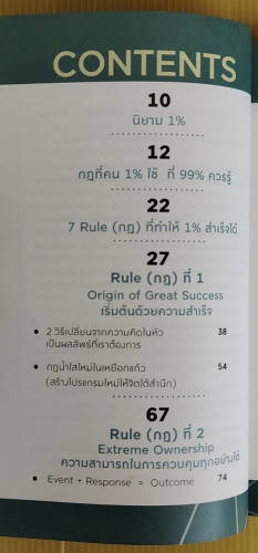 THE ONE% สิ่งที่คนสำเร็จ 1% ของโลกทำ คน 99% อยากรู้  โดย ภัทรพล ศิลปาจารย์ (พอล) 1