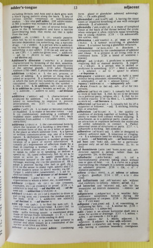 THE NEW COLLINS INTERNATIONAL DICTIONARY OF THE ENGLISH LANGUAGE