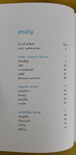 มีเหตุผลที่พระเจ้ายังให้เราหายใจ  ซูซาน สเปนเซอร์-เวนเดล และเบร็ต วิตเทอร์ เขียน  นันทิกา พฤทธิกานนท 1