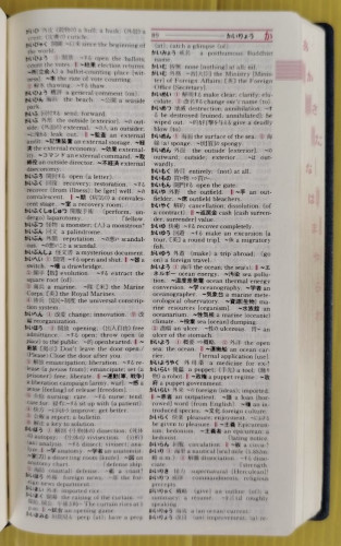 EXCEED JAPANESE-ENGLISH DICTIONARY