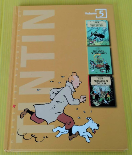 HERGE THE ADVENTURES OF TINTIN Volume 5