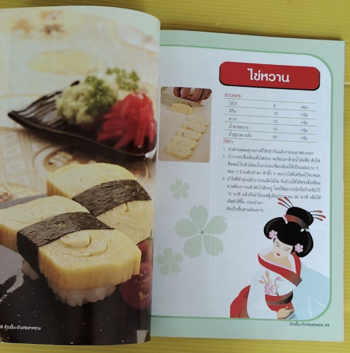 ข้าวปั้น ข้าวห่อสาหร่าย  โดย ไพโรจน์ ลิ้มสกุล 5