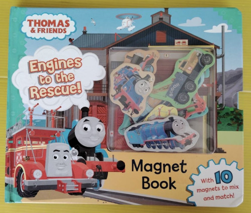 Magnet Book  THOMAS & FRIENDS Engines to the Rescue!