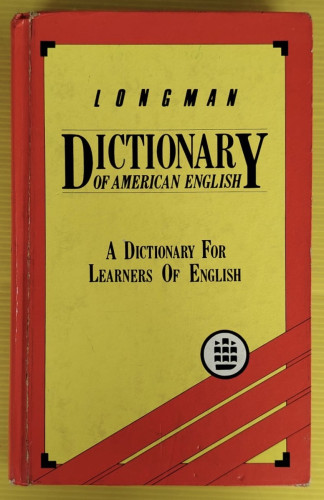 LONGMAN DICTIONARY OF AMERICAN ENGLISH