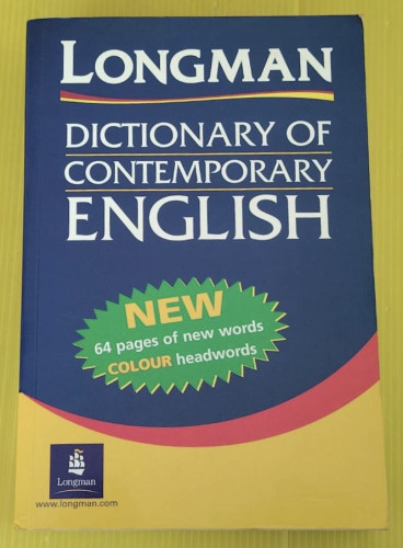 LONGMAN DICTIONARY OF CONTEMPORARY ENGLISH