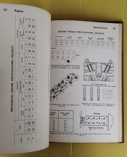 GLENN'S PEUGEOT REPAIR AND TUNE-UP GUIDE 403-404  BY HAROLD T. GLENN 6