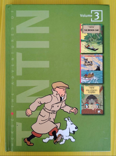 HERGE THE ADVENTURES OF TINTIN Volume 3