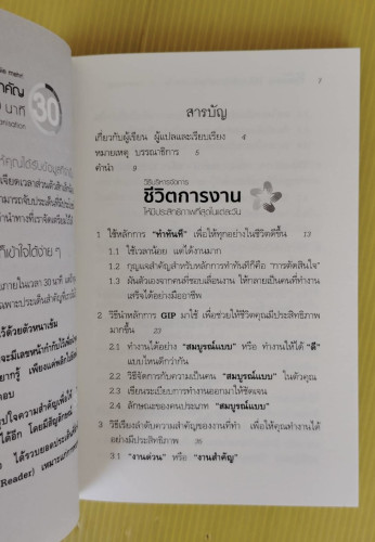 วิธีบริหารจัดการชีวิตการงานให้มีประสิทธิภาพที่สุดในแต่ละวัน แปลโดย พร่างดาว นุประดิษฐ์ 1