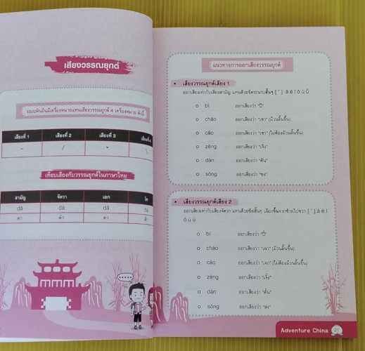 Adventure CHINA เก่งภาษาจีน ฉบับ พูด กิน เที่ยว  โดย สุ่ยหลิน 6