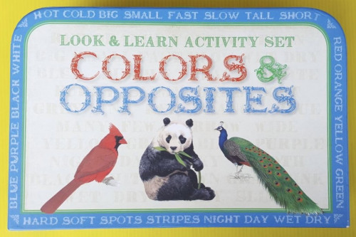 LOOK & LEARN ACTIVITY SET COLORS & OPPOSITES