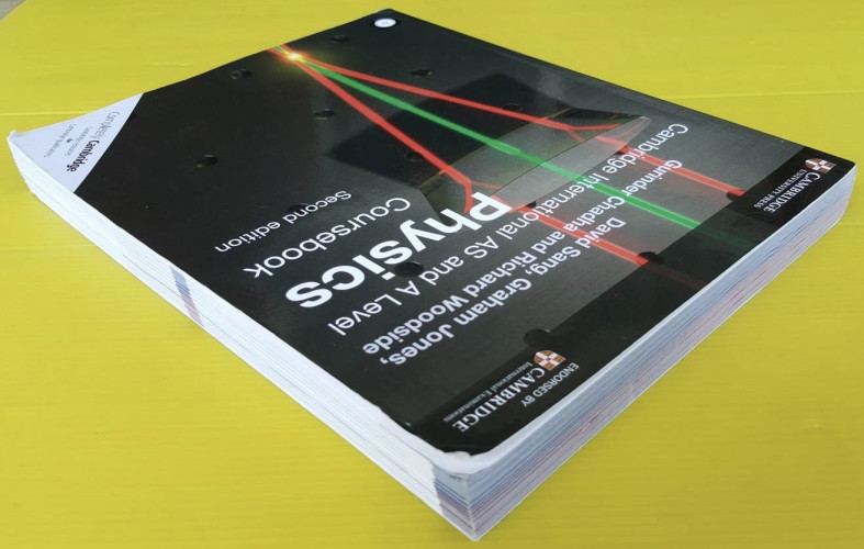 Cambridge international as and a level physics coursebook