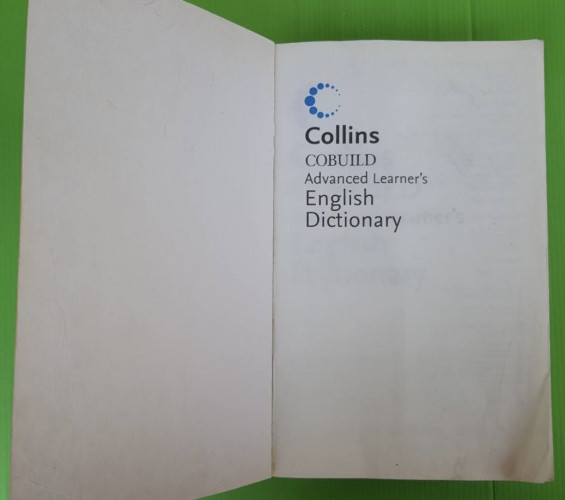 Collins COBUILD Advanced Learner's English Dictionary