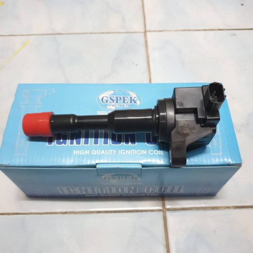 คอยล์จุดระเบิด Honda CITY ซิตี้ ปี'03-07 / Jazz GD แจ๊ส ปี'03-07 เครื่อง idsi (ตัวยาว) ยี่ห้อ GSPEK