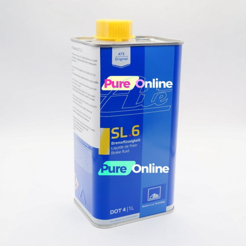 น้ำมันเบรค Ate  เอเต้  ดอท 4 SL6ขนาด1ลิตร