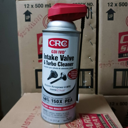 CRC GDI Intake Valve & Turbo Cleaner นํ้ายาทำความสะอาดวาล์วไอดีสำหรับเครื่องยนต์เบนซิน (GDI Gasoline