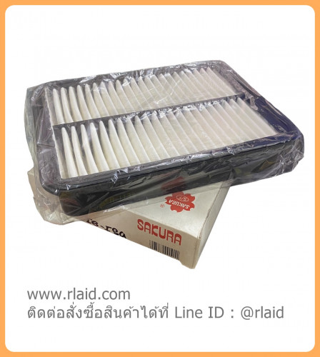 กรองอากาศ Toyota 4E  (1300cc)  ยี่ห้อ ซากุระ (A-1138)
