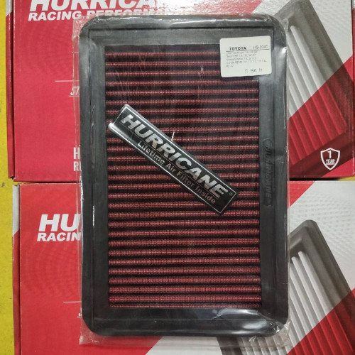 กรองอากาศ กรองผ้า เฮอริเคน TOYOTA AE101 3ห่วง HURRICANE ( HS-0040-C )