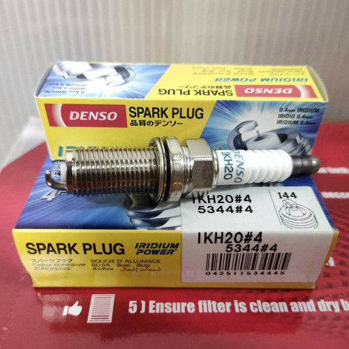 หัวเทียน DENSO IRIDIUM IKH20 สำหรับรถ วีโก้, ฟอร์จูนเนอร์, อินโนว่า