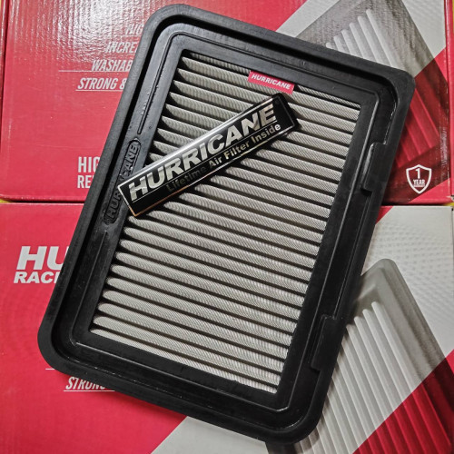 กรองอากาศ ผ้า เฮอริเคน TOYOTA Vios วีออส ปี2007-12 / ยาริส 1.5 ปี2007-13 ยี่ห้อ HURRICANE