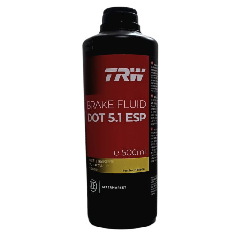 น้ำมันเบรคTRW Brake Fluid DOT 5.1 ขนาด 500 ml.