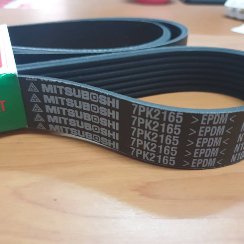 สายพานเครื่อง HONDA CIVIC FD ซีวิค ปี 2008-11 เครื่อง 1.8 ยี่ห้อ Mitsuboshi 7PK-2165 1