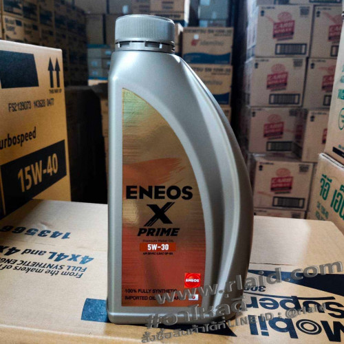 น้ำมันเครื่องยนต์เบนซิน ENEOS X PRIME 5W-30 1ลิตร สังเคราะห์แท้ 100%