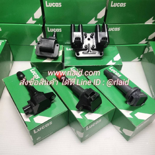 คอยล์จุดระเบิด HONDA Jazz, City VTEC (ปลั๊กแคบ) ยี่ห้อ LUCAS PN. ICG7011