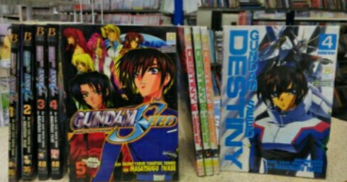 GUNDAM SEED - masatsugu iwase (บงกช) ภ1 มี1-5, Destiny ภ2 มี 1-4 รวม 9 เล่ม