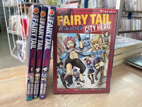 (มือสอง) Fairy Tail ภาคCity Hero  -Hiro Mashima (วิบุลย์กิจ) 1-4จบ