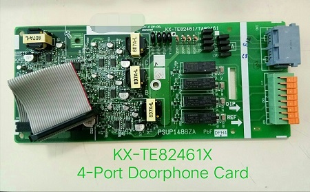 Panasonic แผงวงจร 4-Port Doorphone Card Panasonic KX-TE82461X