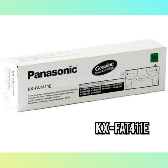 Panasonic หมึกเครื่องโทรสารพานาโซนิค KX-FAT411E 0