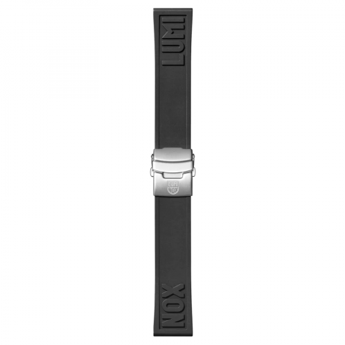 24mm Cut-To-Fit Luminox Branded Strap In Black