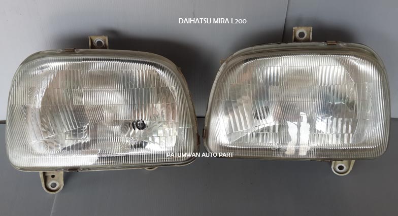 ไฟหน้า ไดฮัทซุ มิร่า(Daihatsu mira) ตาไข่ L200