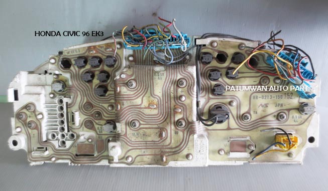 จอไมล์ Honda Civic (ฮอนด้า ซีวิค) EK3 AT ปี 1996 หน้ากากลายส้ม 1