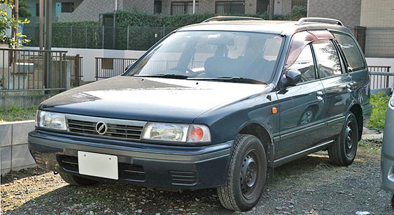 หน้ากระจัง Nissan Sunny (นิสสัน ซันนี่) B13 ลายนอก ปี 1990-1993 4