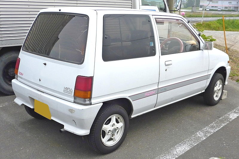 บังโคลนขวา ไดฮัทสุ มิร่า (Daihatsu Mira) L70/L80 ตาเหลี่ยม 3