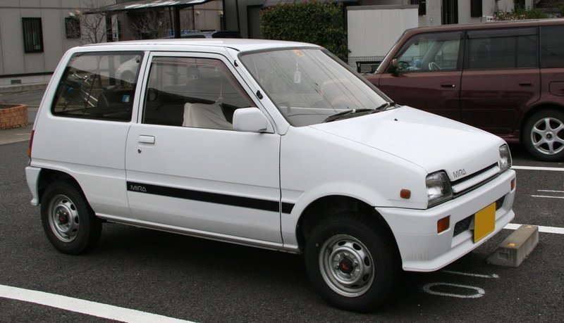 บังโคลนขวา ไดฮัทสุ มิร่า (Daihatsu Mira) L70/L80 ตาเหลี่ยม 4